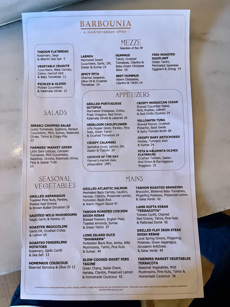 BARBOUNIA Menu - Image 6